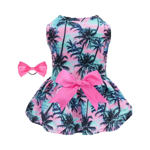 CuteBone Puppy Sundress Pet Outfit Summer Dog Mesh Dress Diseño de <span class=keywords><strong>moda</strong></span> para perros pequeños Girl Cat <span class=keywords><strong>Ropa</strong></span> - Product Image 6