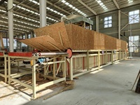 Lini Produksi Papan Partikel Efisiensi Tinggi Peralatan Pembuatan Panel OSB/Plywood Industri