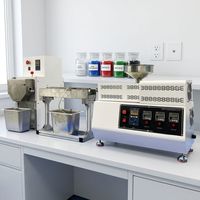 Extrudeuse compacte à vis unique de 16 mm pour la recherche avancée en polymères, extrudeuse de laboratoire de précision pour les pré-essais de CPVC, PU et bioplastiques