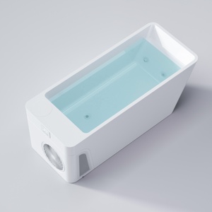 Bain de glace Iceglax pour la récupération des athlètes - Bain froid en acrylique avec refroidisseur intégré de 1 CV - Bain de glace tout-en-un - Product Image 3