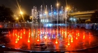 Ensemble complet d'équipements de fontaine musicale, marque Yanyi, acier inoxydable, design moderne écologique, tension universelle, utilisation en extérieur, garantie de 2 ans