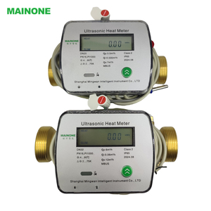 Medidor de calor ultrasónico de alta calidad certificado CE MID DN20 Modbus cuerpo de latón <span class=keywords><strong>Digital</strong></span> LCD personalizable OEM medidores de flujo para agua - Product Image 4