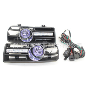 ไฟตัดหมอก LED สำหรับงานนิทรรศการฮ่องกง พร้อมไฟวิ่งกลางวัน สำหรับรถยนต์ Volkswagen Golf 4 ปี 99-04 ชุด - Product Image 1