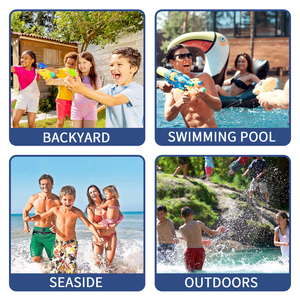 Uzi uzun kılıç elektrikli su tabancası yüksek kapasiteli 57.5 CM otomatik fışkırtma oyuncak çocuklar için - Product Image 5