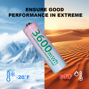 Fábrica directa respetuosa con el medio ambiente de alta calidad <span class=keywords><strong>China</strong></span> 1,5 V 3600mWh Baterías <span class=keywords><strong>AA</strong></span> líquidas recargables 1000 ciclos-20C - Product Image 6