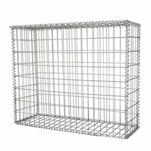 High quality 1.0 x 1.0 x 0.5 m welded gabion box suppliers welded gabion box basket for stone cage