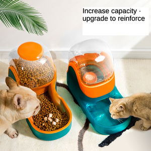 Offre Spéciale chat Chien boire d'eau de grande capacité bol d'eau pour animaux de compagnie ensemble d'alimentation automatique pour animaux de compagnie <span class=keywords><strong>à</strong></span> alimentation lente avec 3.8L STOCKAGE - Product Image 2