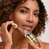 Sérum Visage Anti-âge au Collagène et Vitamine C, Correcteur de Taches Brunes, Réducteur de Pores, Or 24 carats, Blanchissant Naturel, Marque Privée