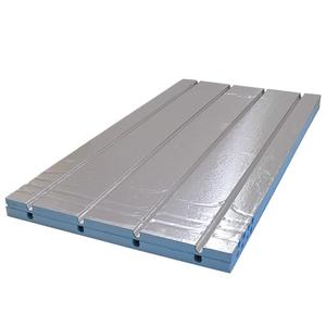 4*8ft <strong>XPS</strong> Polystyrene <strong>Al</strong> Heating Panel High Compression Underfloor Heating Insulation Board with Embossed Aluminum Foil 1200x600 - Product Image 3