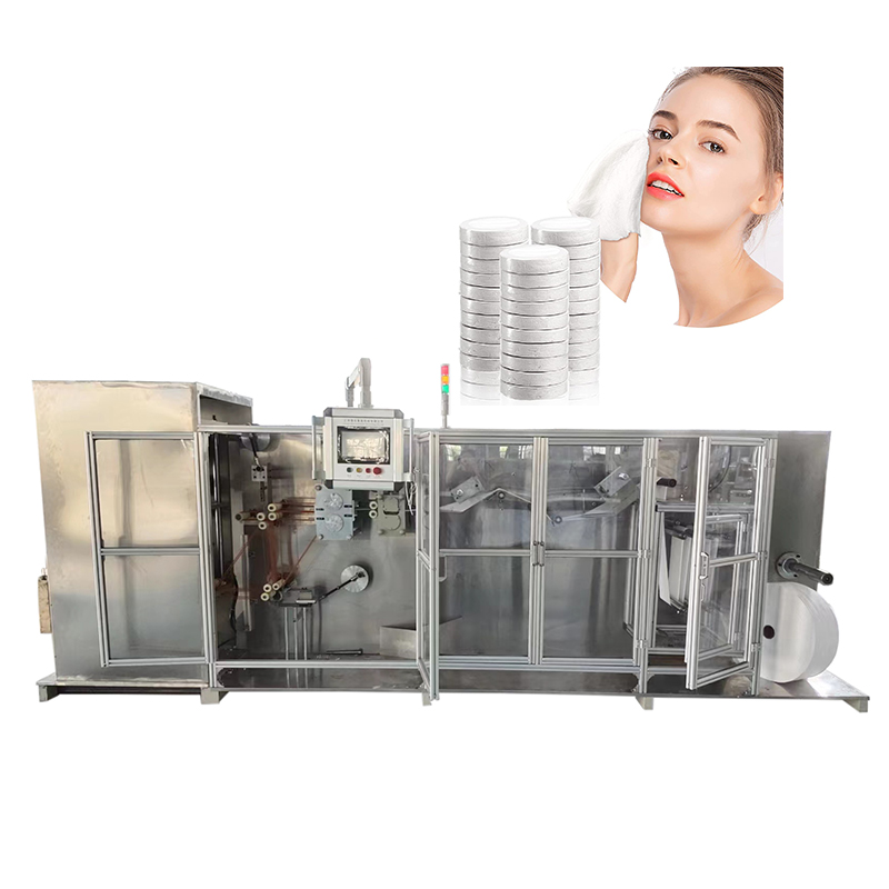 Аппарат для изготовления одноразовых сжатых полотенец для лица, монет, салфеток, экологически чистый, влажное и сухое использование