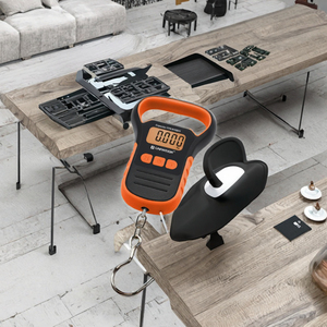 Báscula Digital para Materiales de Construcción y Equipaje, Múltiples Unidades, 50 kg/10 g, Pantalla LCD, Báscula Electrónica, Kg/Lb/Oz/Jin, con Batería - Product Image 3