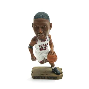 סיטונאי מותאם אישית זול polyresin כדורסל bobblehead