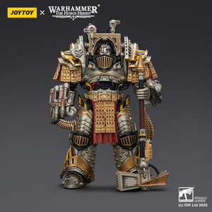 JOYTOY Pre-venta <span class=keywords><strong>Warhammer</strong></span> 'The Horus Heresy' Iron Warriors Perturabo Primarca DE LA LVth Legion 1/18 Figura DE ACCIÓN DE PVC para niños - Product Image 5