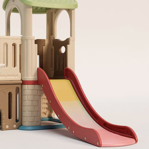Fabricant de jeux de toboggans d'escalade pour la maternelle préscolaire Ensemble de petits toboggans d'intérieur en plastique HDPE pour bébé - Product Image 4