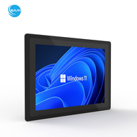 PC industriel à écran tactile capacitif GFF haute définition de 12,1 à 21,5 pouces (13,3 pouces) avec 4 Go de RAM et moniteur tactile