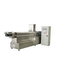 Machine d'extrusion de protéines de soja texturées, équipement de traitement de la texture fibreuse similaire à la viande pour la transformation des produits à base de haricots