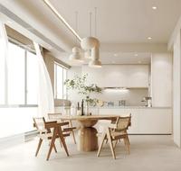 Table de Restaurant en bois massif Simple moderne nordique personnalité rétro de luxe extensible pour salle à manger utilisation de bureau conçue sur mesure