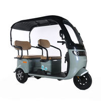 2025 Nouveau design Chine Tricycle électrique pour adultes pas cher Tricycle de véhicule électrique à 3 roues pour 3 personnes