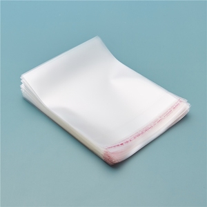 Bolsa de camiseta biodegradable personalizada y económica con adhesivo transparente y autosellante, bolsas transparentes de BOPP para empaque de ropa - Product Image 4