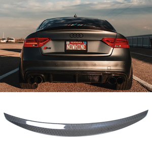 สปอยเลอร์หลังคาร์บอนไฟเบอร์ลายรังผึ้งทรง 8TA สำหรับ A5 B8 B8.5 4 ประตู Sportback ปี 2009-2017 - Product Image 1
