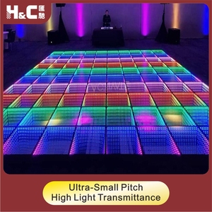 Breed Scala Van Toepassingen Wedding Party Indoor Draagbare Disco Led Glas Dance Floor - Product Image 3