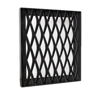 ACEPLATE Revêtement mural de façade Matériau de construction Treillis métallique perforé en aluminium Maille carrée 15-21 jours 15 ans