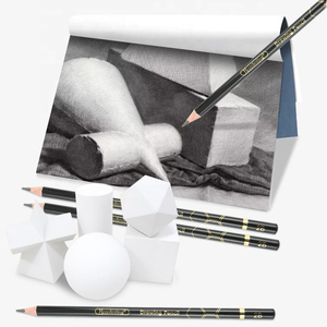 Conjunto de 14 Lápis de Desenho Preto Keep Smiling para Artistas, Lápis de Grafite para Esboço e Arte - Product Image 5