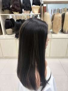 Wholesale HD <b>Lace</b> Front Wigs Chinese Hair Virgin Pre Plucked Natural Hairline Glueless Transparent <b>Lace</b> Breathable <b>Elastic</b> Small - Product Image 3
