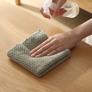 Microfiber Cleaning <b>Cloth</b> for <b>Kitchen</b> Premium Coral Velvet Dish <b>Cloths</b> for Washing Dishes Highly Absorbent Cleaning <b>Cloths</b> - Product Image 6