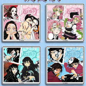 Sous-verre Anime Japonais Boîte Mystère Surprise Épaisseur 3mm pour Décoration de Bureau, Cadeau, Vente en Gros, Personnalisable, Famille - Product Image 4