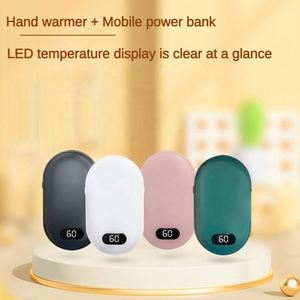 Calentador de Manos Recargable con Pantalla Digital de Temperatura Inteligente, USB, Portátil, Novedad de Invierno 2024, Regalo, Banco de Energía - Product Image 4