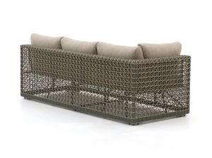 Temporada <span class=keywords><strong>2022</strong></span>, <span class=keywords><strong>bistro</strong></span> de estilo francés moderno, terraza de ratán, asientos al aire libre, restaurante, patio, muebles de exterior, juego de sofá - Product Image 3