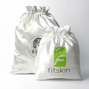 Custom Satin Hair & Wig Storage Bag for Jewelry Cosmetics Gift <b>Packaging</b> with Logo <b>Textile</b> <b>Packaging</b> - Product Image 4