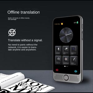 Traducteur 2025 Nouveau Modèle 142 Langues en Ligne Système d'exploitation Android 2000mAh Écran tactile IPS 4,0 pouces WiFi 5G <span class=keywords><strong>Traduction</strong></span> en Temps Réel pour les Entreprises - Product Image 3