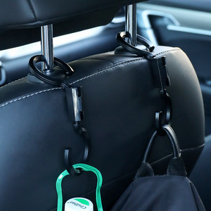 2 Pack Universal Adjustable 6kg Load-Bearing <b>Car</b> Seat Back <b>Hook</b> New ABS Interior Kits Universal <b>Car</b> Rear Headrest <b>Car</b> Seat <b>Hook</b> - Product Image 3