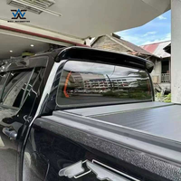 Pièces 4x4 de haute qualité, aileron arrière avec logo G-R injecté, aileron en fibre de carbone, installation adhésive pour Hilux REVO 15-25