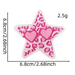 Patch brodé thermocollant rose Howdy Cowboy Boots Skull pour la décoration de vêtements, chapeaux et sacs - Product Image 6