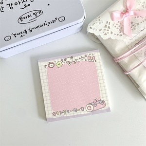 MINKYS 50 feuilles de blocs-notes autocollants Kawaii en forme de chiot, papier pour liste de choses à faire, journal, papier à lettres, matériel de bricolage, papeterie - Product Image 6