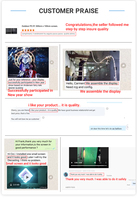 Structure mli, comptoir numérique rvb, conception Slim, pour l'extérieur, affichage Led couleur