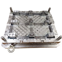 Molde de Inyección de Palés de Plástico Profesional para Uso Doméstico 2000X1000mm con Canales Fríos y Calientes y Expulsión Automática, Zhejiang, China