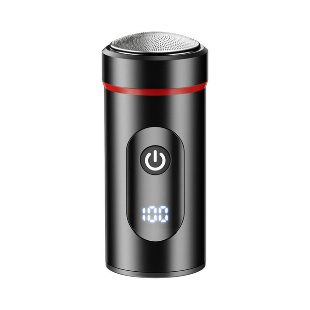Mini Portable Electric Shaver with Type-C Fast Charging Face Razor Compact Digital Display Shaver for Home and Travel