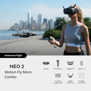 DJI Neo 2 Motion Fly More Combo, Video Ultraestabilizado 4K, Control por Voz, Control por Aplicación Móvil, con Gafas N3 - Product Image 2