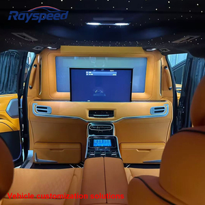Asientos VIP de Cuero de Lujo para <span class=keywords><strong>Cadillac</strong></span> <span class=keywords><strong>Escalade</strong></span> Navigator, Tapicería de Asientos de Auto Modificada, Asiento Trasero Eléctrico, <span class=keywords><strong>Interior</strong></span> Personalizado - Product Image 1