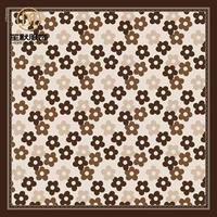 SHENGMO 45 Bawal Coton Découpé Au Laser 120*120 Imprimé Carré Hijab Musulman Écharpe Châle Usine En Gros Conception Personnalisée Taille Logo