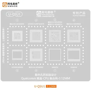 Amaoe U-QSU 1-5 Gabarit de rebillage BGA pour Qualcomm Snapdragon SM8450/SM8350/SM6225/SM8150/<span class=keywords><strong>SDM636</strong></span> RAM496 RAM556 - Product Image 6