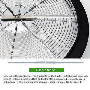 Tondeuse à feuilles électrique de 19 pouces, coupe en spirale torsadée pour plantes, lame en acier inoxydable, machine de taille - Product Image 3