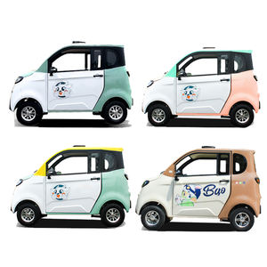 Venta Especial: Auto Eléctrico Sedán de 4 Plazas Hecho en China con Asientos de Cuero, Interior Claro, Cámara Trasera - No Requiere Licencia de Conducir - Product Image 4