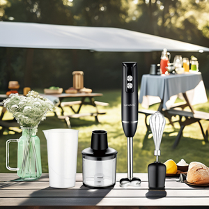 Batidora de Mano Lumabella con Inmersión, Incluye Picador y Vaso para Smoothies, Acero Inoxidable para Hielo - Product Image 3