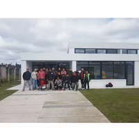 Bâtiment scolaire préfabriqué économique Construction préfabriquée de bâtiments métalliques de construction métallique de structure métallique