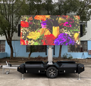 شاشة LED خارجية ملونة بالكامل EF10 P4/P5/P6 مع وظيفة SDK، مقاس 4000×2500 ملم، مقاومة للبصمات IP65، لوحة إعلانات رقمية مثبتة - Product Image 2